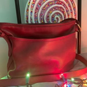 Red Coach Shoulder Bag 💋